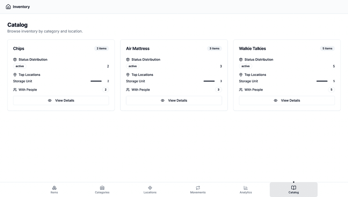 Inventory Management System